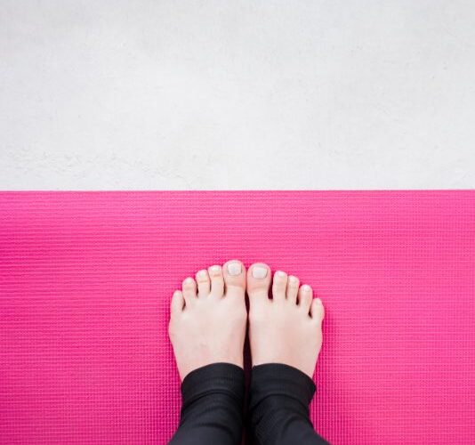 Yoga Toes Yoga Mat