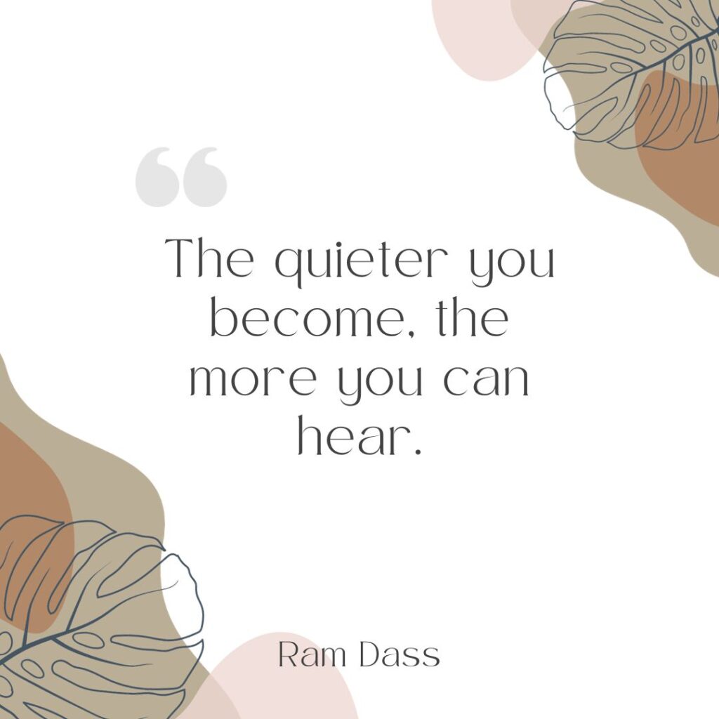 Quotes to end a yoga class by Ram Dass