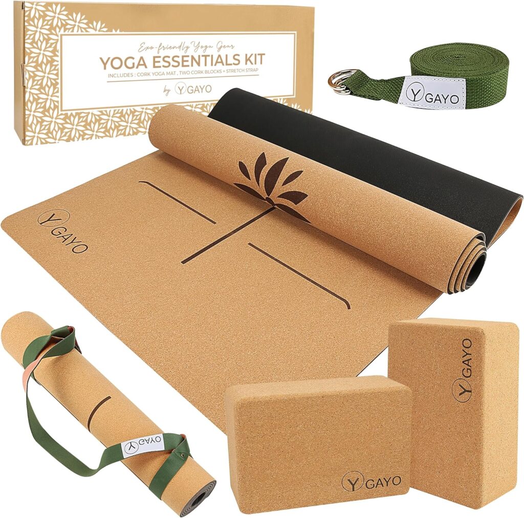 buy cork yoga mats on Amazon